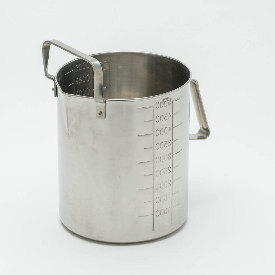 5.0 L Stainless Steel Jug EM Supplies
